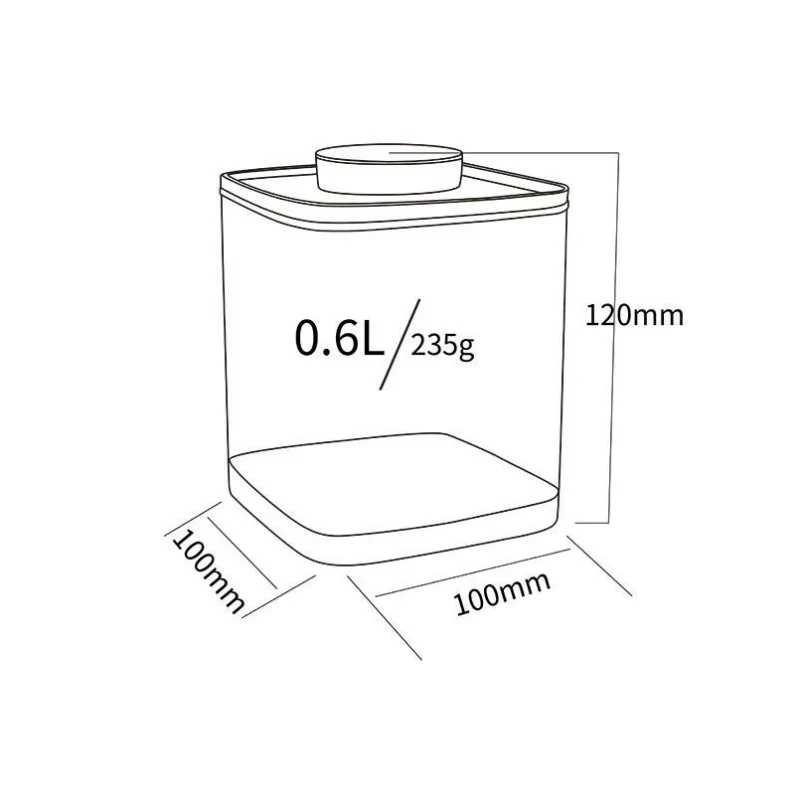 Ankomn - Everlock container - Semi-Black - Image 7