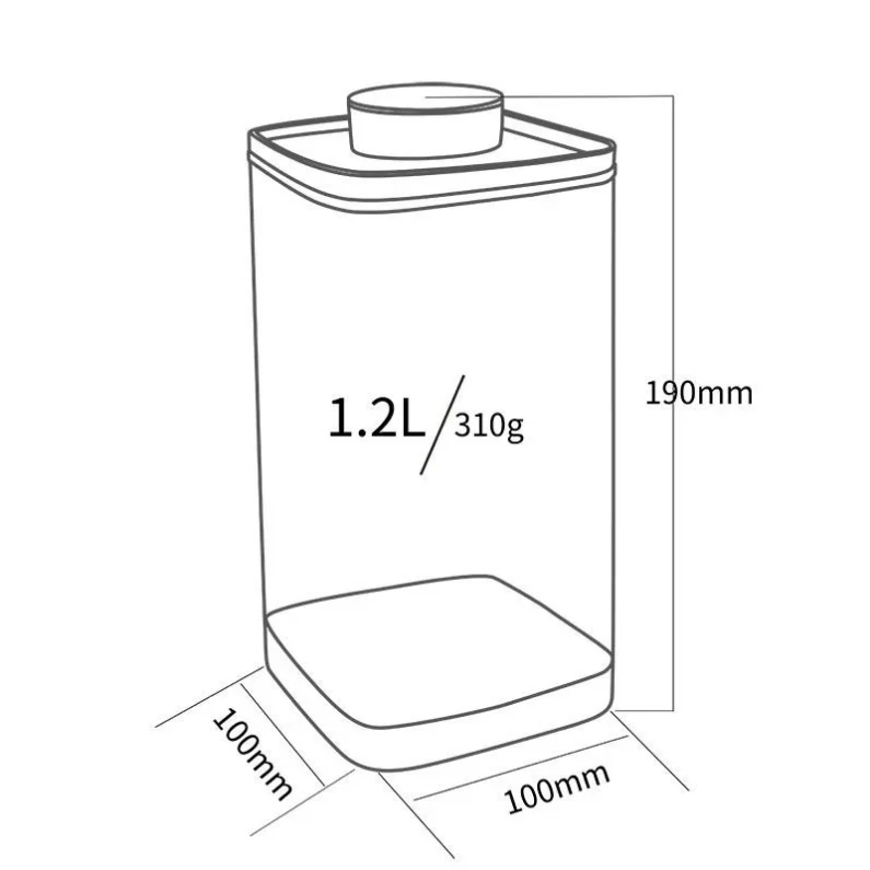 Ankomn - Everlock container - Semi-Black - Image 8