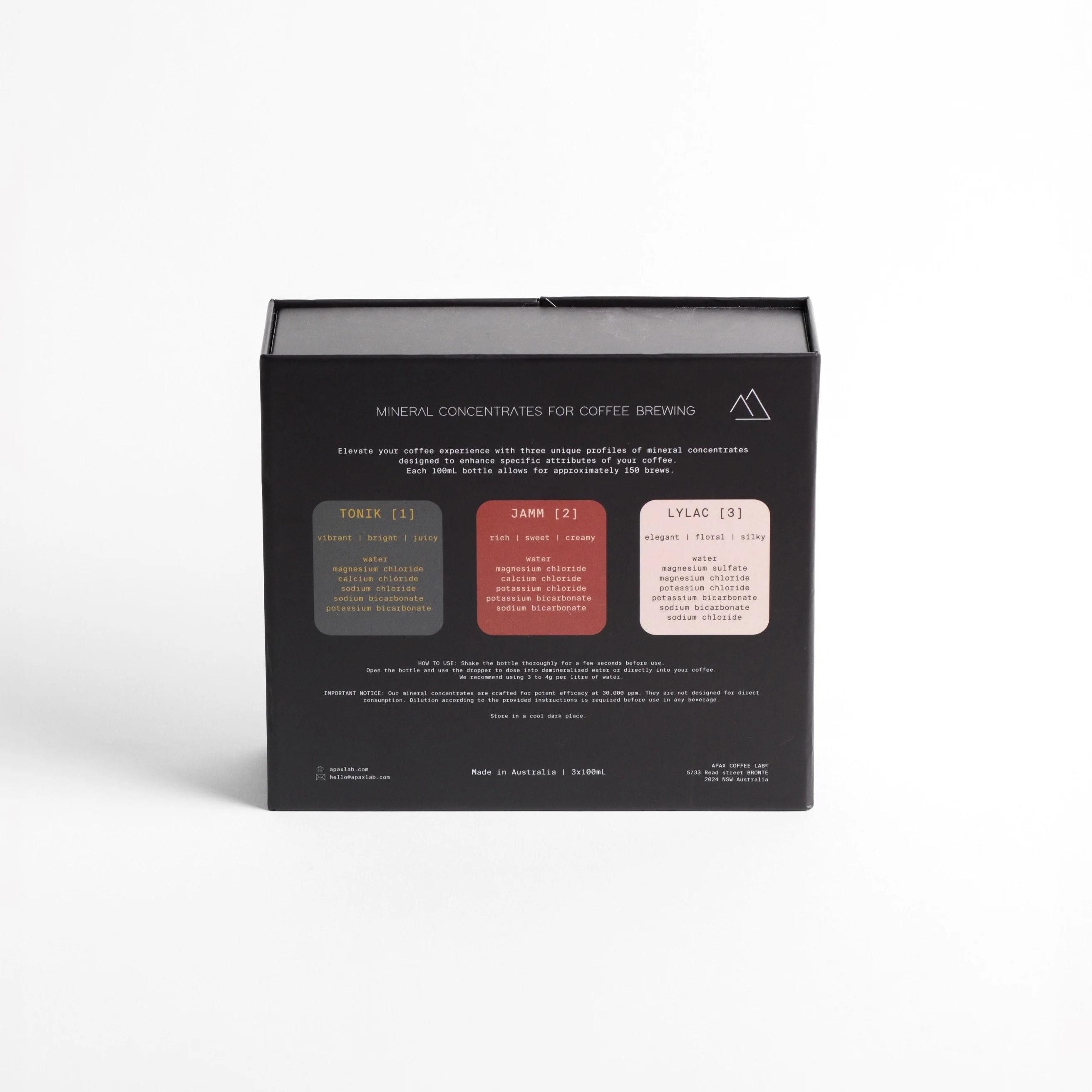 Apax Lab - Box Set - Water Mineral for Coffee - Image 5