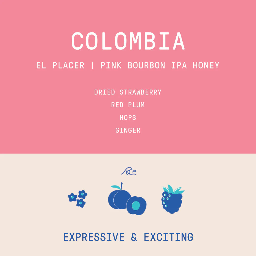 Colombia - El Placer | Pink Bourbon IPA Honey - Archived - Image 2