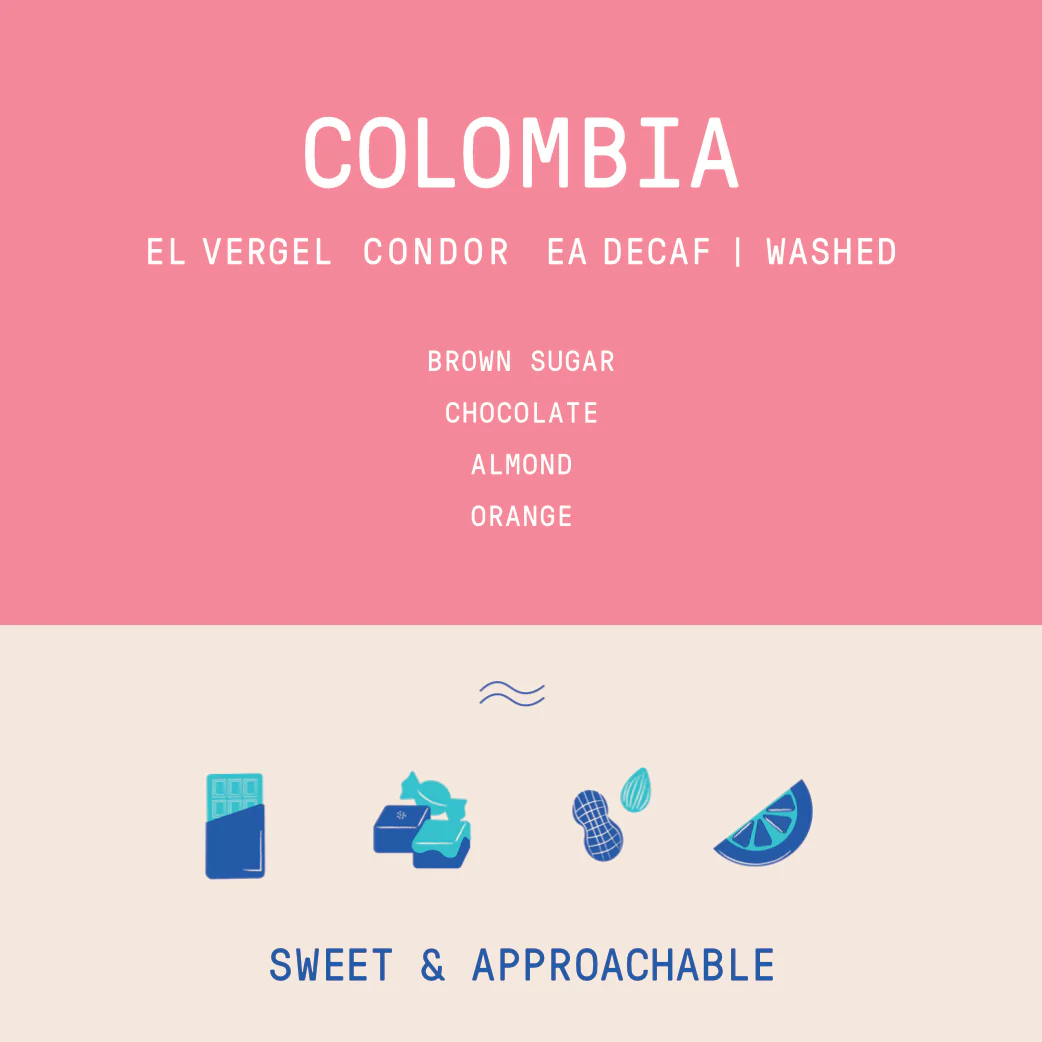 Colombia - El Vergel Condor Decaf 2025 - Archived - Image 2