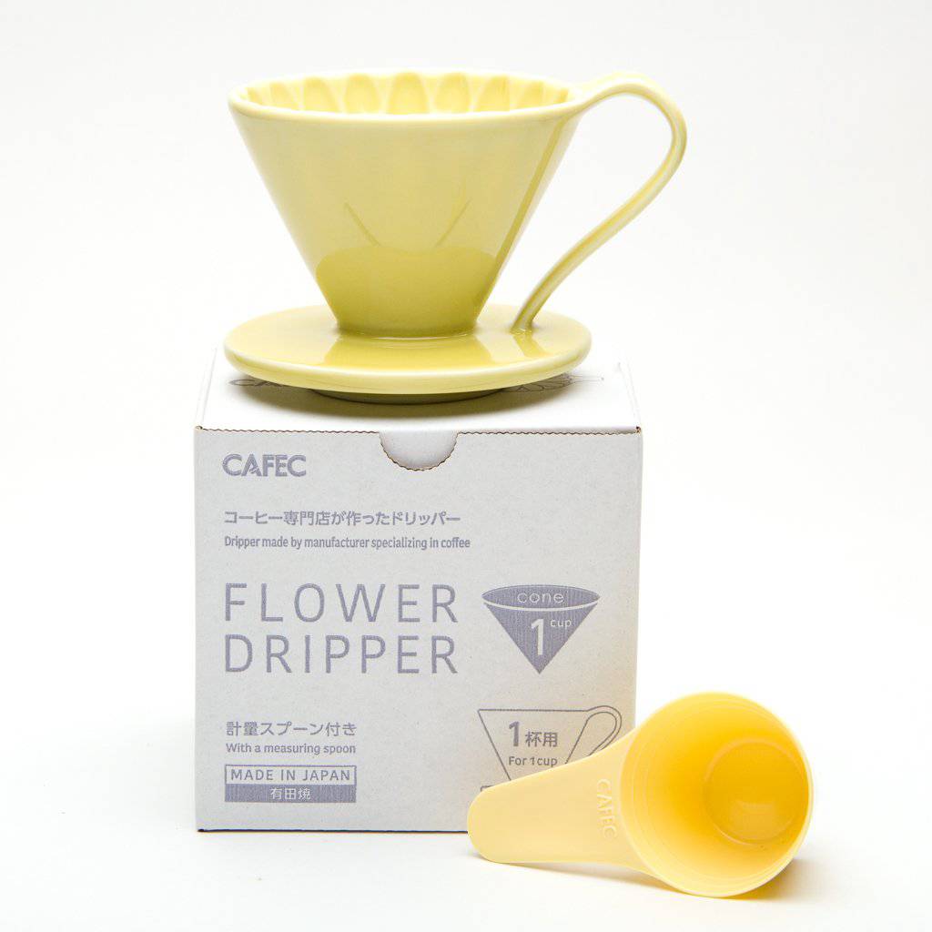 Cafec - Porcelain Flower Dripper 1 cup - Image 7