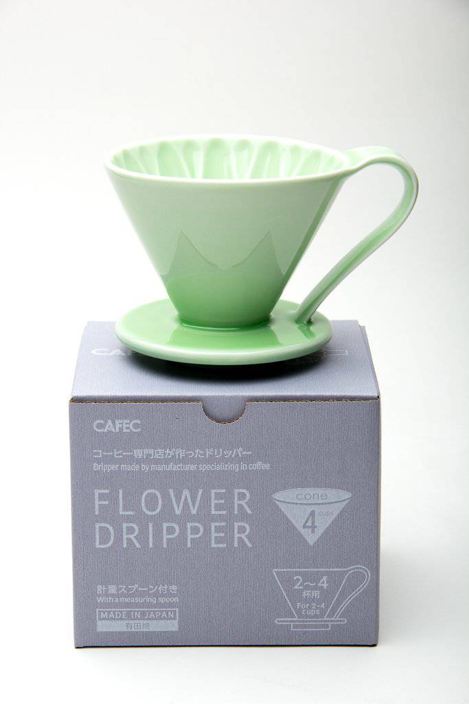 Cafec - Porcelain Flower Dripper 2-4 cup - Image 3