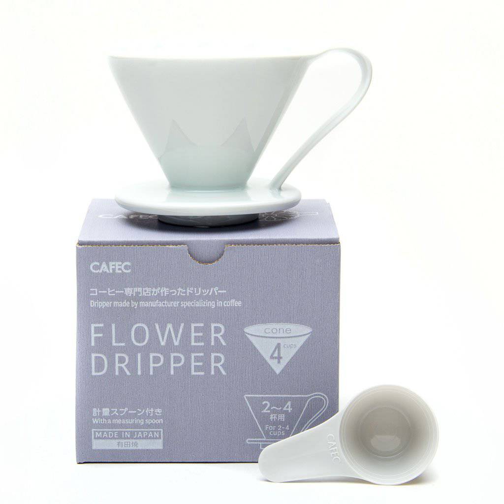 Cafec - Porcelain Flower Dripper 2-4 cup - Image 7