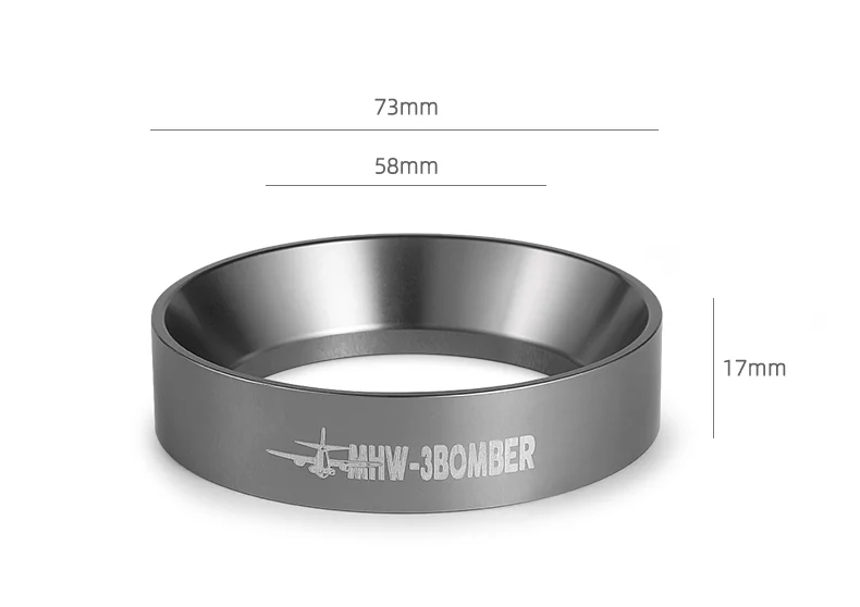 MHW-3BOMBER - Magnetic Dosing Ring | 58mm Black - Image 3