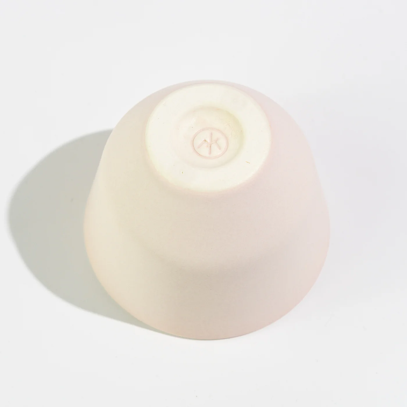 MK Studio - Matte Pink with Glossy Pink Inside | Handmade Porcelain Cup - Image 12