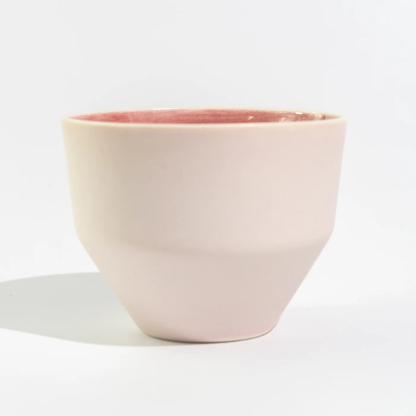 MK Studio - Matte Pink with Glossy Pink Inside | Handmade Porcelain Cup - Image 26