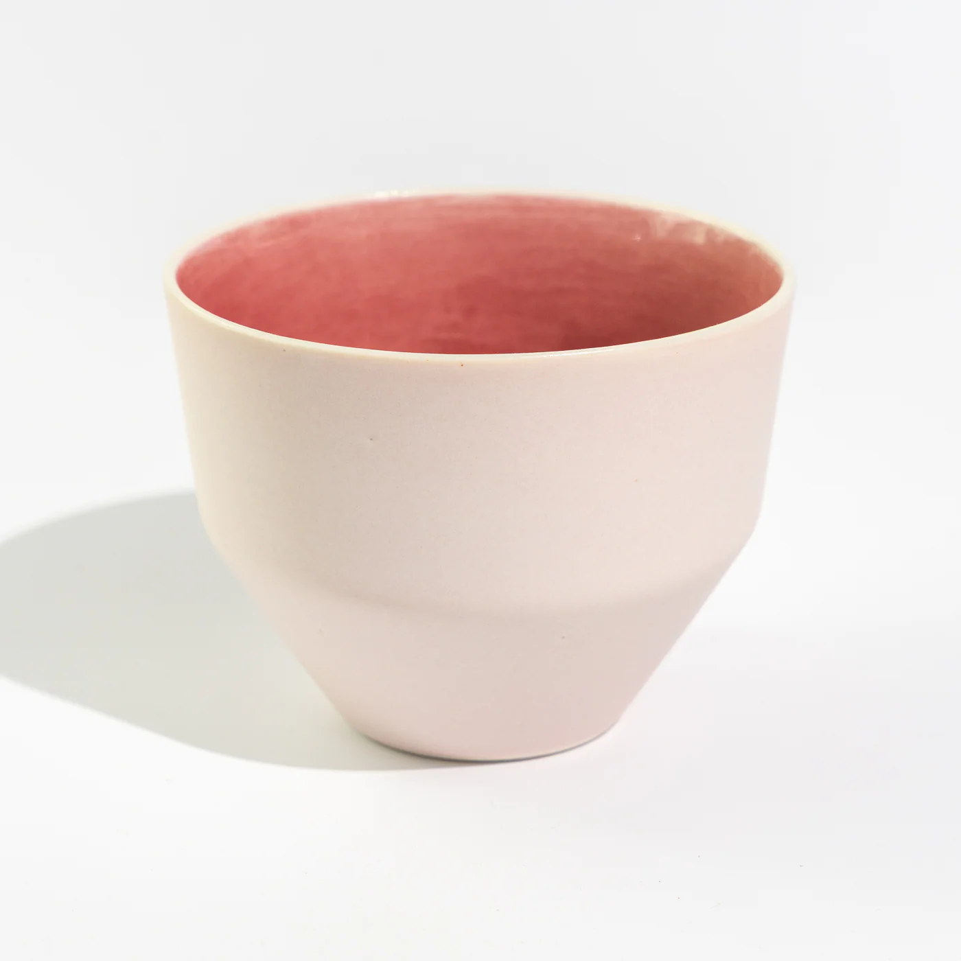 MK Studio - Matte Pink with Glossy Pink Inside | Handmade Porcelain Cup - Image 27