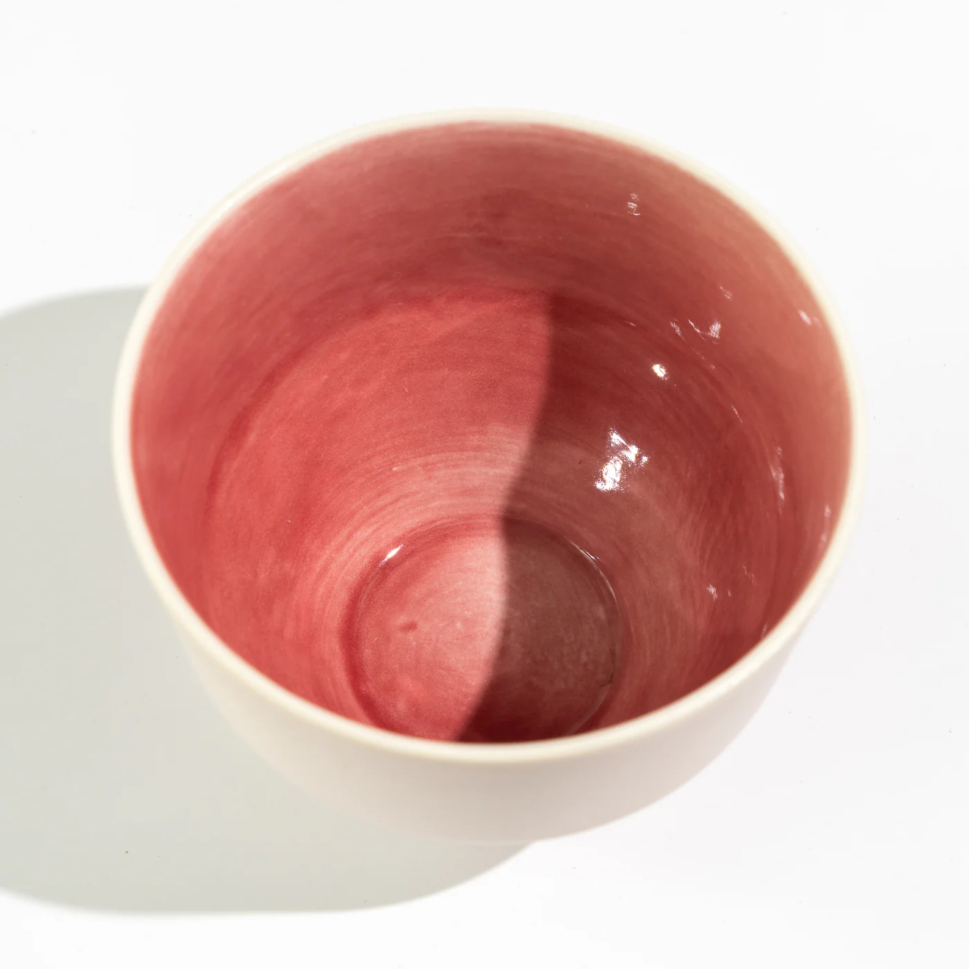 MK Studio - Matte Pink with Glossy Pink Inside | Handmade Porcelain Cup - Image 28