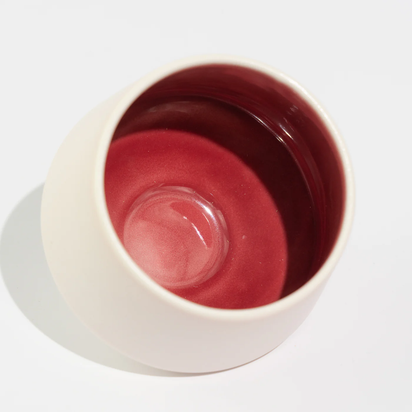 MK Studio - Matte Pink with Glossy Pink Inside | Handmade Porcelain Cup - Image 31