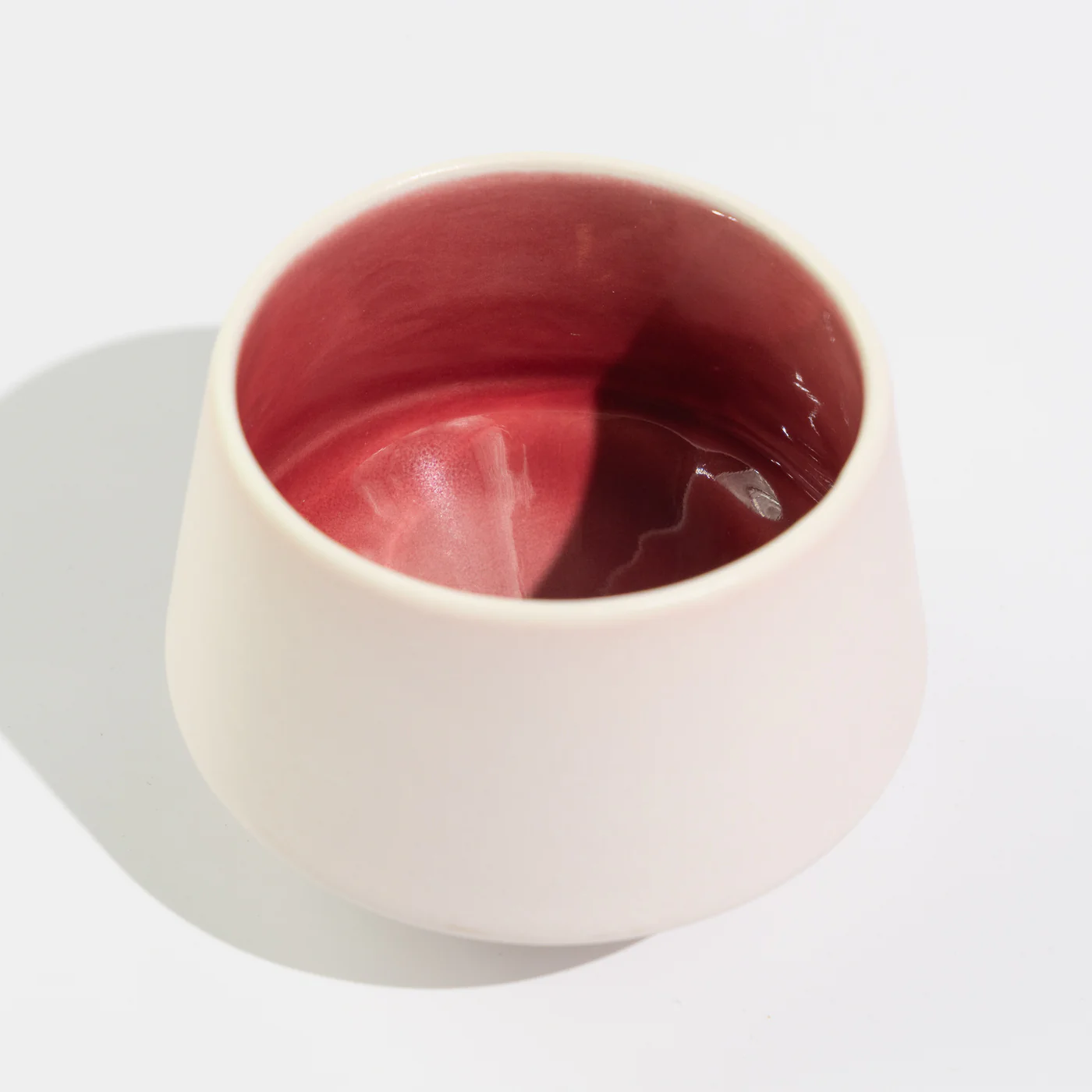 MK Studio - Matte Pink with Glossy Pink Inside | Handmade Porcelain Cup - Image 32