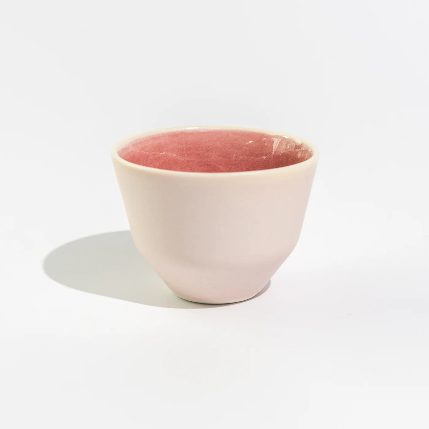 MK Studio - Matte Pink with Glossy Pink Inside | Handmade Porcelain Cup - Image 34
