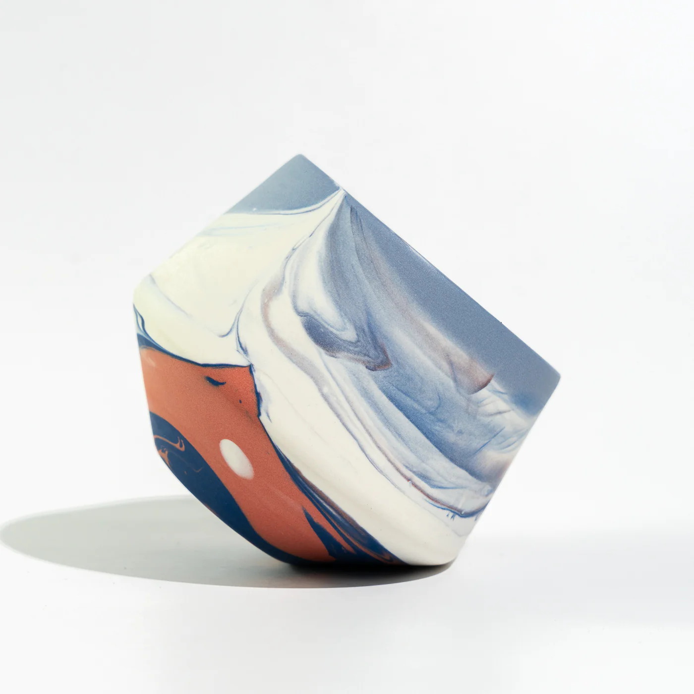 MK Studio x Rogue Wave Coffee - Mix Wave | Handmade Porcelain Cup - Image 4