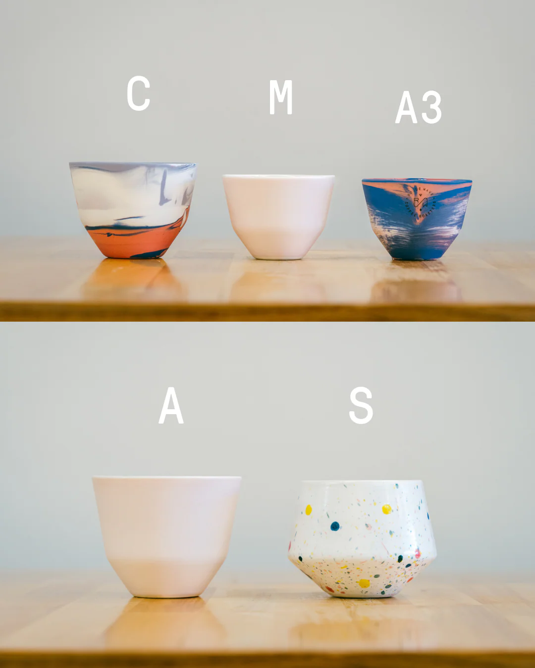 MK Studio x Rogue Wave Coffee - Mix Wave | Handmade Porcelain Cup - Image 5