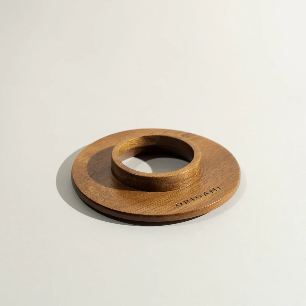 ORIGAMI Dripper (Medium, 2–4 Cup Pourovers) & Holder - Image 3
