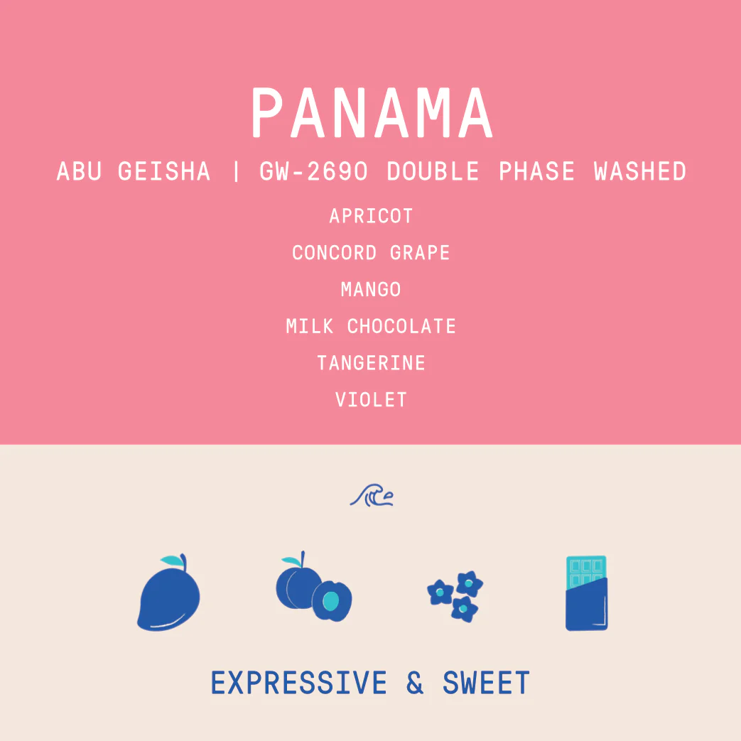 Panama - Abu Geisha GW-2690 | Double Phase Washed - 100g - May 30th Roast - Archived - Image 2