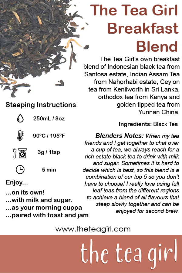 The Tea Girl - Breakfast Black Tea - Image 3