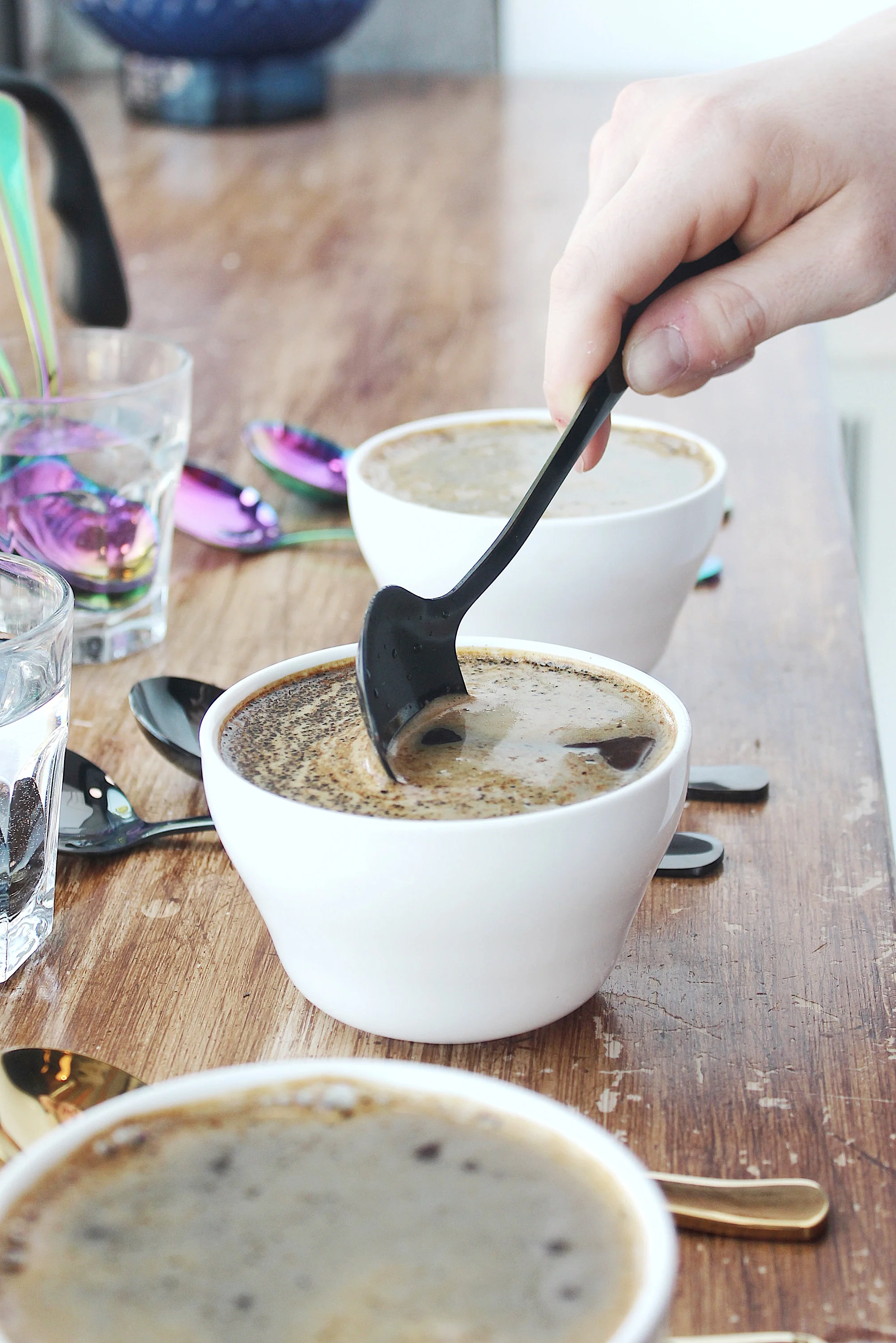 Umeshiso - Cupping Spoon | Goth Black - Image 5
